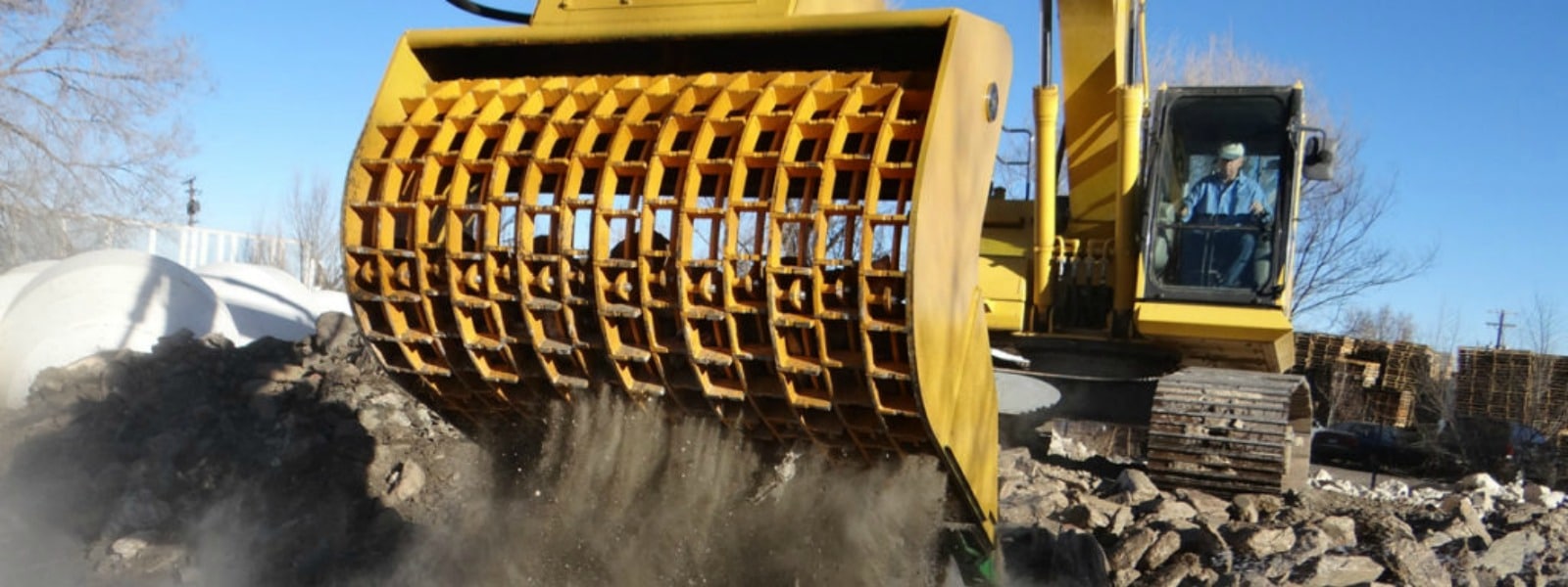 Sieving Buckets, Excavator Bucket, Crusher Bucket Rock Tools